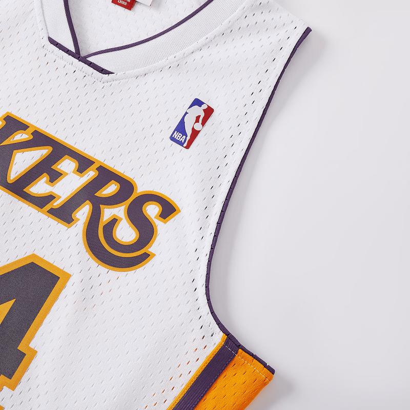 NBA Official Mitchell & Ness Lakers Basketball Jersey