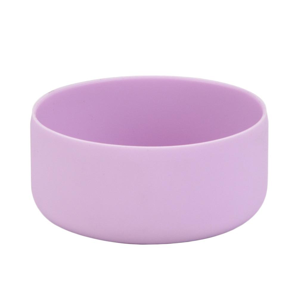 Water Drink Bottle Pad Silicone Water Cup Coasters Non-Slip Wearresistant Water Bottom Sleeve Vacuum Cup Bottom Mat Mug