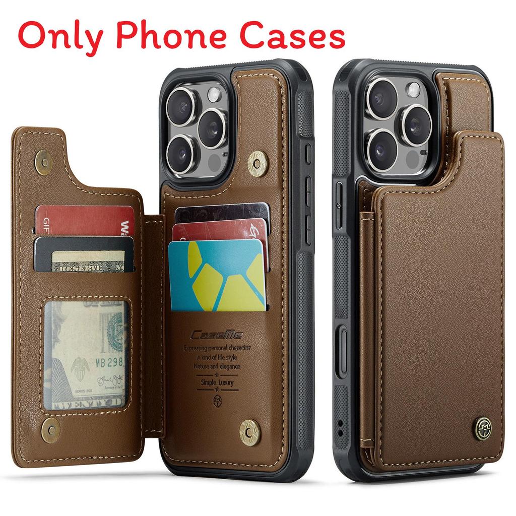Card Holder Flip Case With Stand And Shockproof Pu Tpu For Home Office