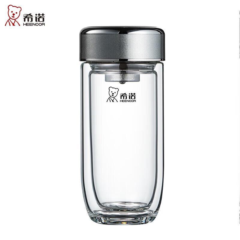 Xinuo Double-Layer Antibacterial Glass Cup