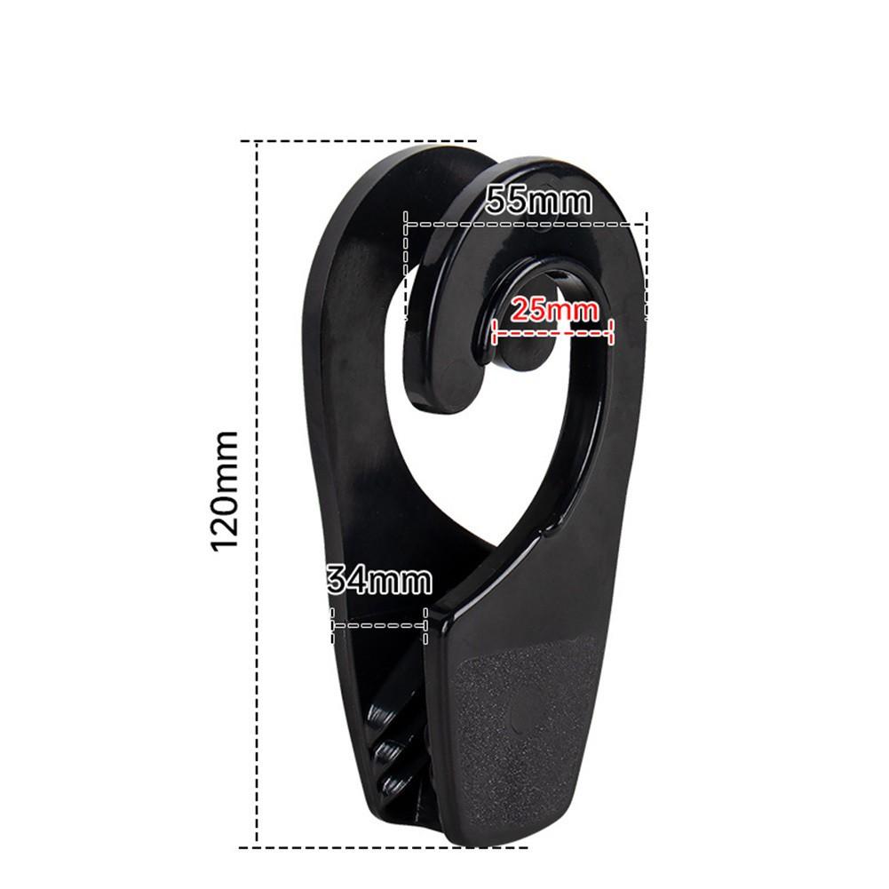Cable Accessories Mudguard Hook Quick Adjustable Hook Angled Side Entry Grooves