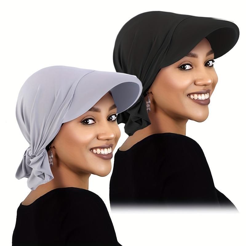 Zomer bandana Ademend UV-bescherming Fietsen Turban Met Klep Mannen Vrouwen Buiten Zonnebrand Vissen Hoofddoek Strand Zon Hoed