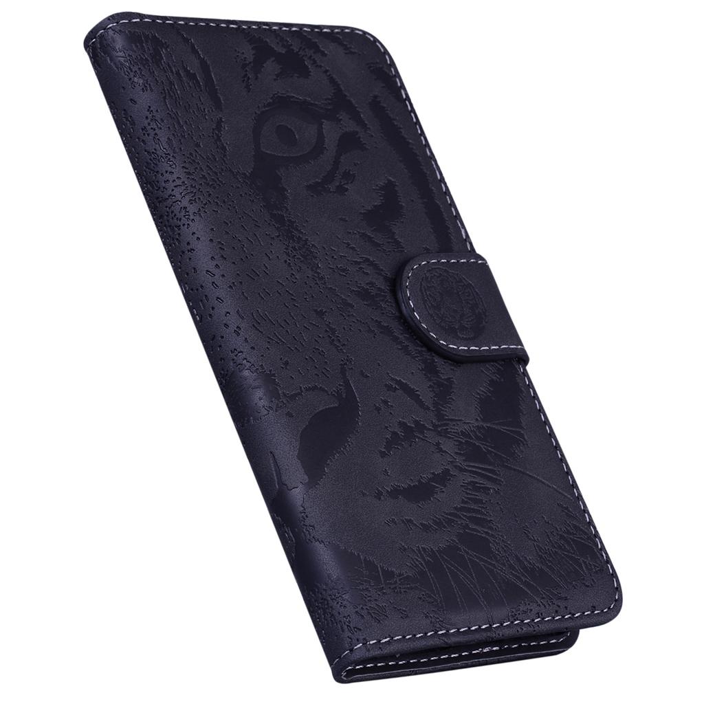 Flip Wallet Case for Honor X40 5G/X9a 5G/Magic5 Lite 5G,PU Leather Tiger Pattern Imprinted Stand Phone Cover