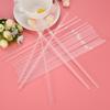100Pcs 260mm/240mm/210mm Clear Long Flexible Drinking Straws Wedding Party