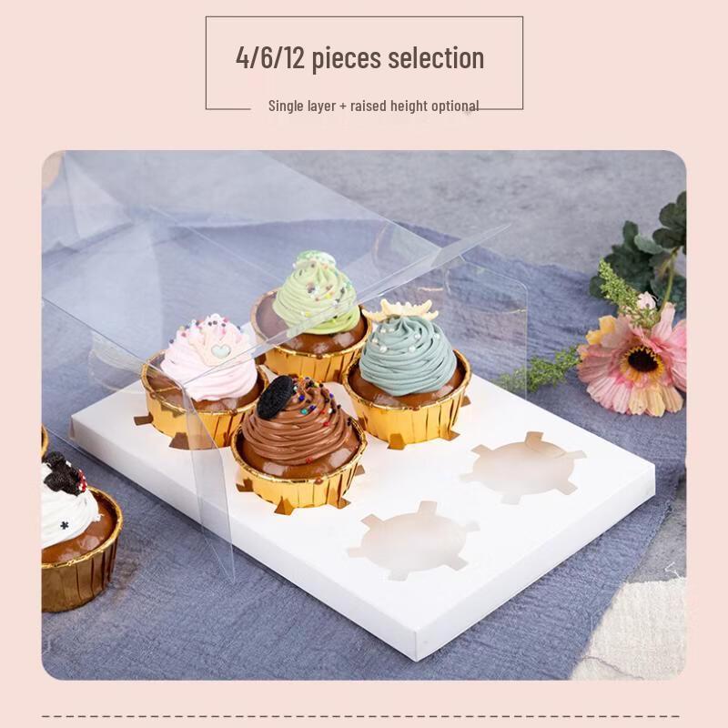 

MDNG Transparent Cupcake & Pastry Box
