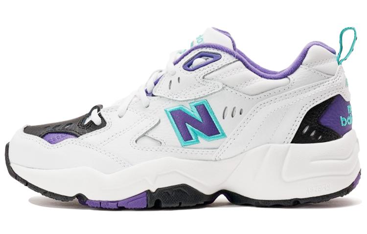 New Balance 608 Белый/Фиолетовый Женские WX608PW1 35