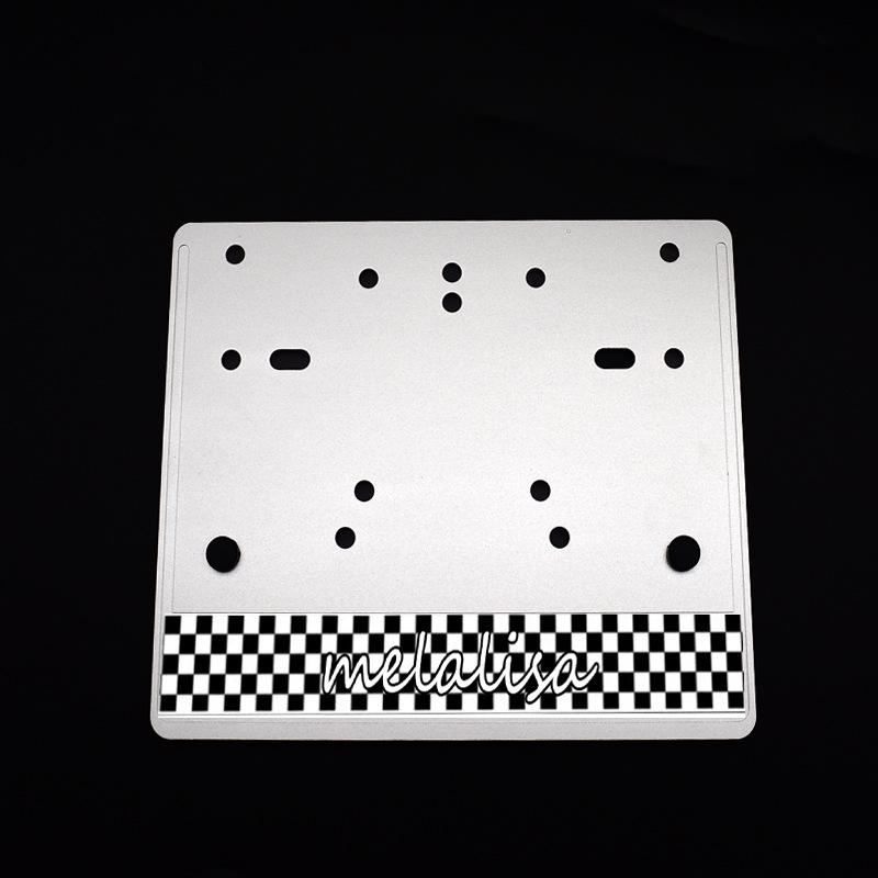 Southern Mona Lisa License Plate Holder - Melalisa150 Aluminum Alloy Frame