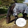 6pack Durability Alloys Replacement Rings Corrosions Resistant Horse Blanket Surcingle Buckles for Equestrian Gear