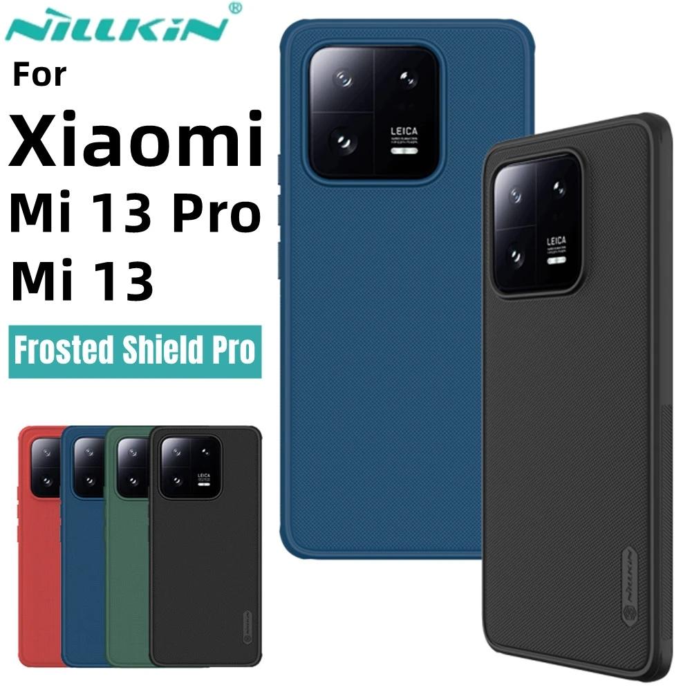 

NILLKIN для чехла Xiaomi Mi 13 Pro Super Frosted Shield Pro TPU + PC Frame Shell Защитная задняя крышка для бампера Xiaomi 13/13 Pro