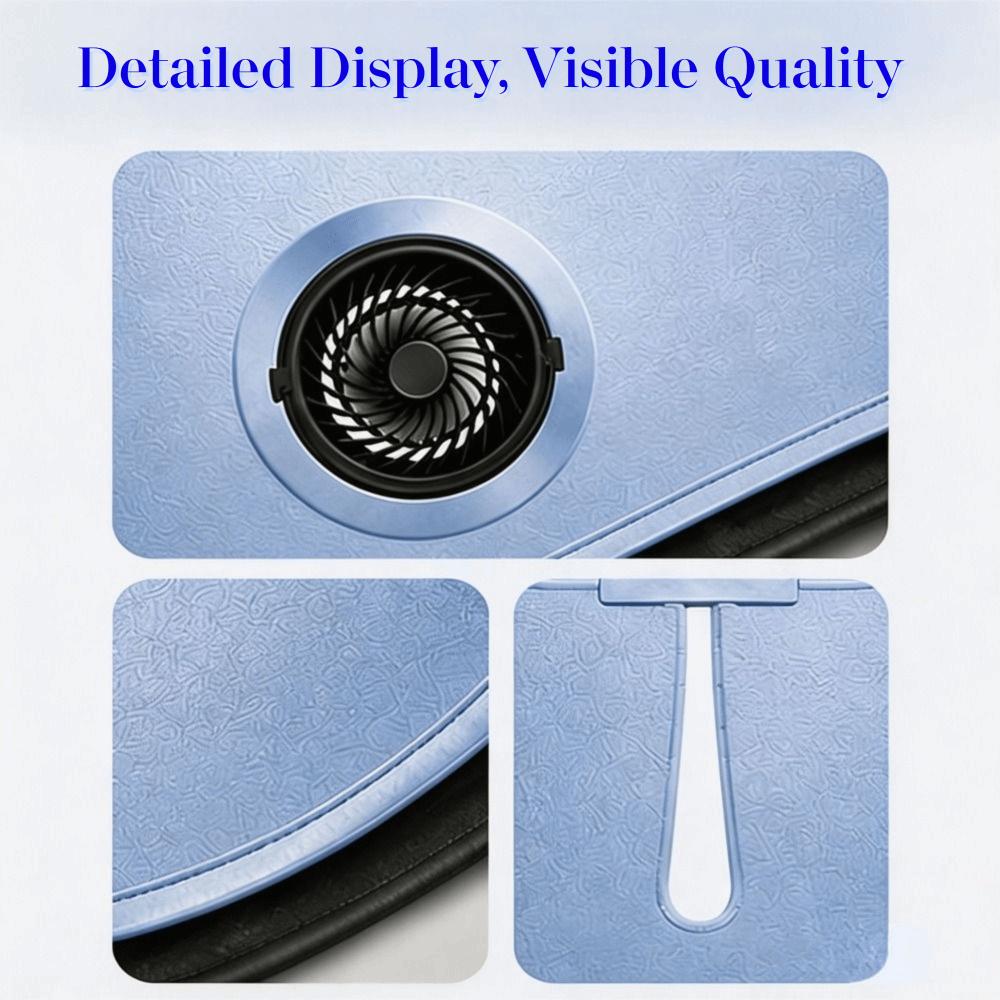 Reflective Fabric Solar Fan Window Sun Protection Device Summer Hot Selling