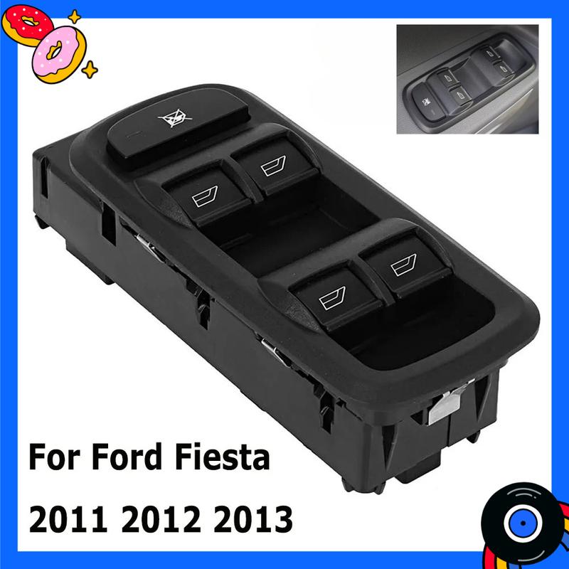 Elecric Power Window Switch for Ford Fiesta Ecosport 2011 2012 2013 Front Left Glass Lifter Control Button Parts Car Accessories