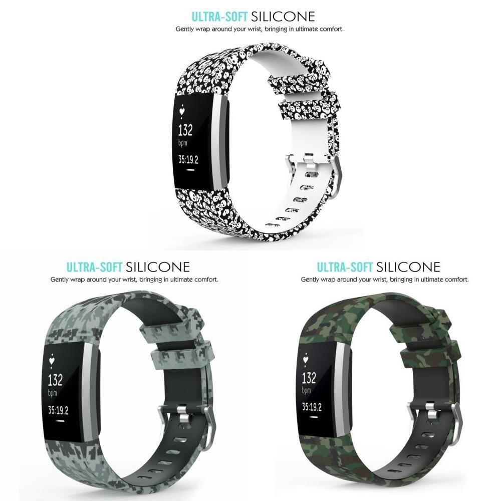 Stylish Silicone Bands For Fitbit Charge 4 And Charge 3 Comfortable And Durable