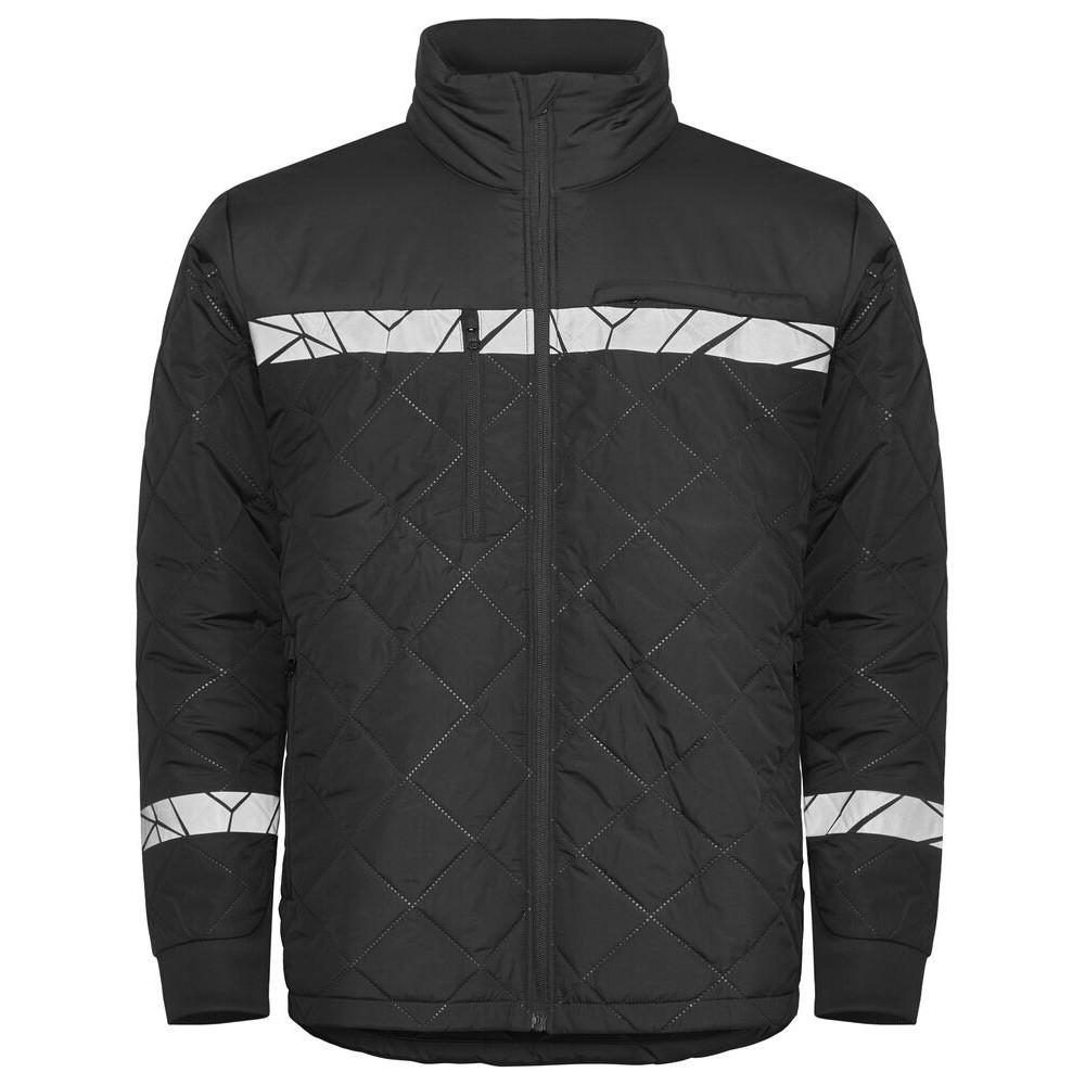 Projob Mens Progression Quilted Lightweight Padded Jacket