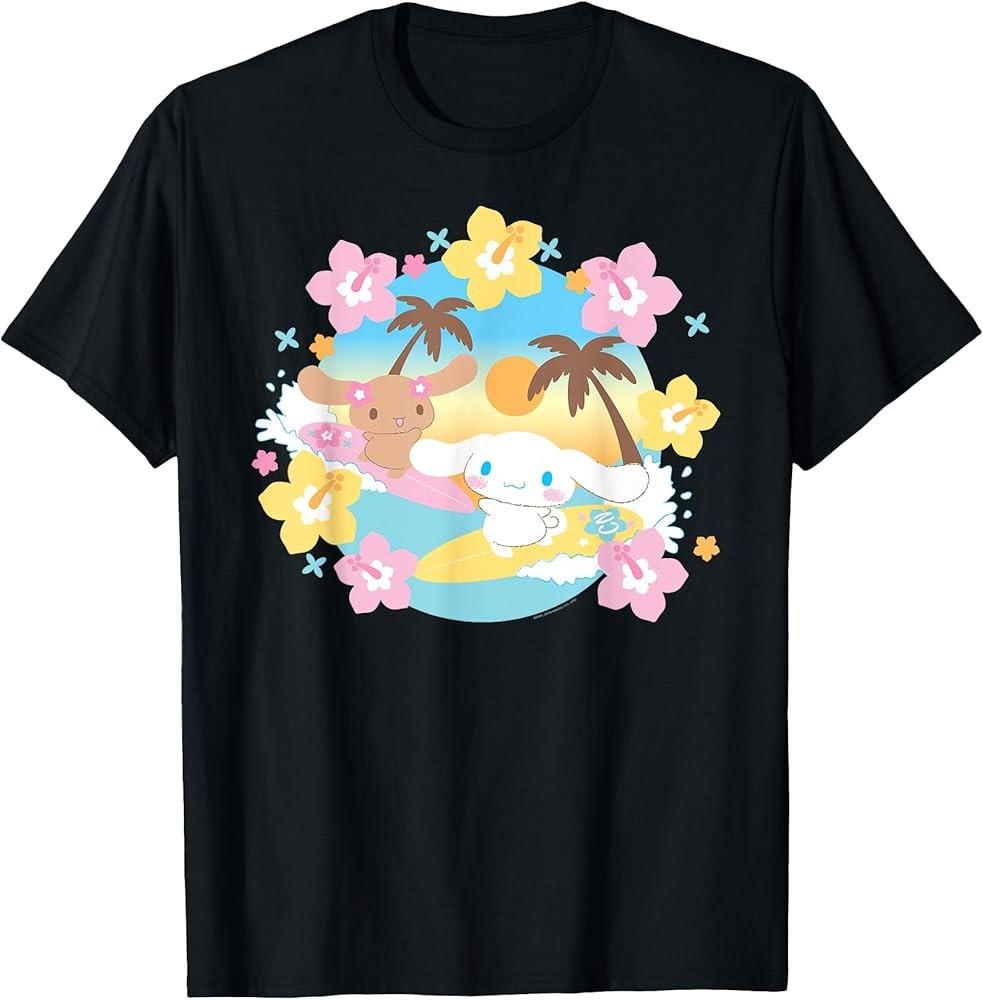 Cinnanoroll Surfing TShirt Unisex T-Shirt S