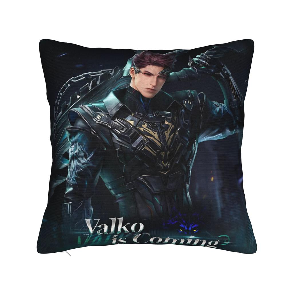 Love and Deepspace Valko Pillow Covers Merch Soft Cushion Cover Decoration Throw Pillow Case Cover Home Multiple Sizes