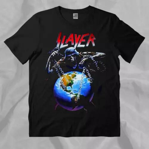 SLAYER Band Soldier Retro Vintage 90s Black Tee Shirt.webp Unisex T-Shirt L