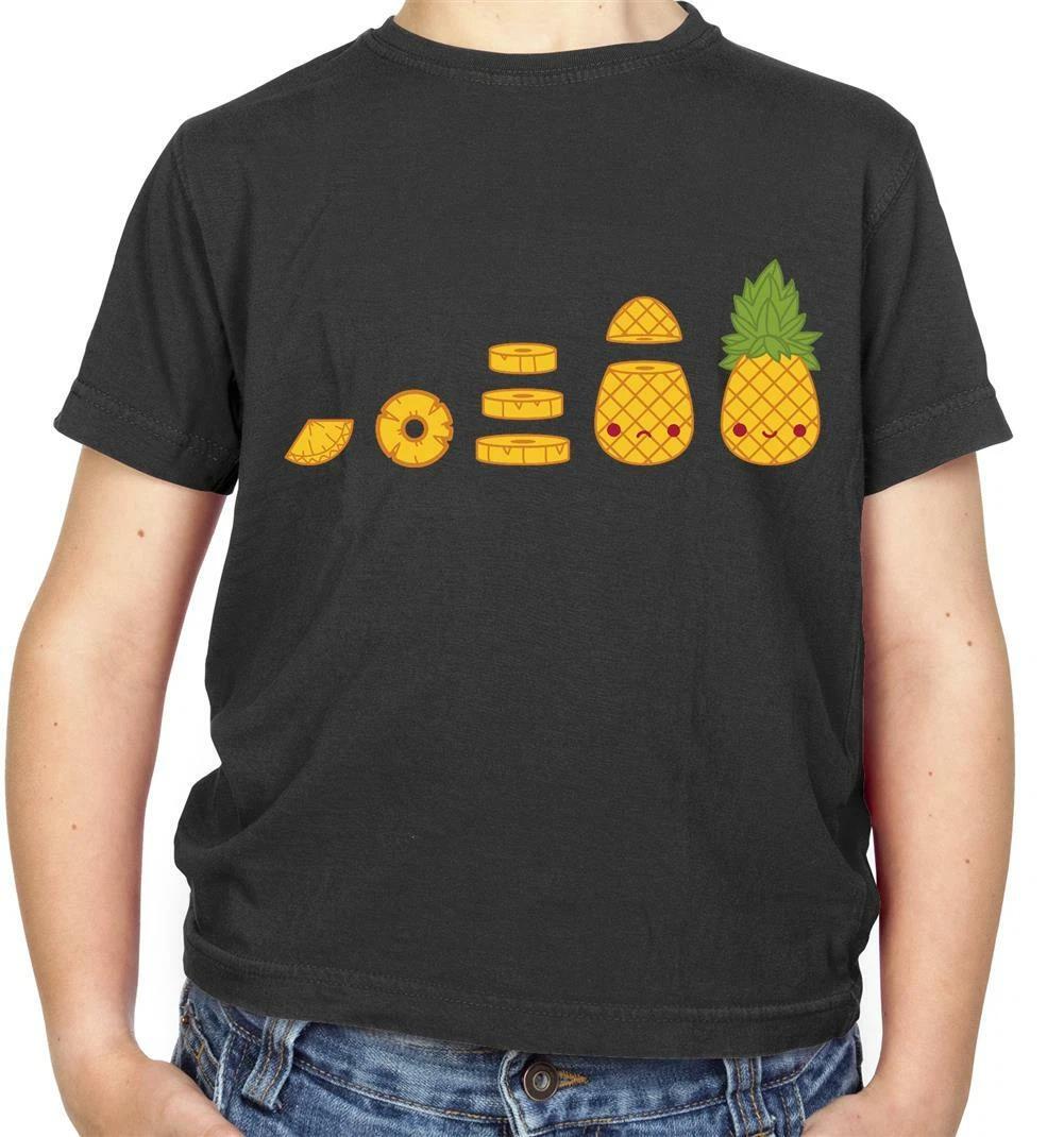 

Evolution Of Pineapple Kids T-Shirt - Fruit - Funny - Joke - Spoof - Food - Gift 100