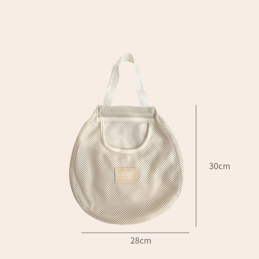 Reusable Hanging Mesh Bag Wall Mounted Net Pocket New Storage Net Bag