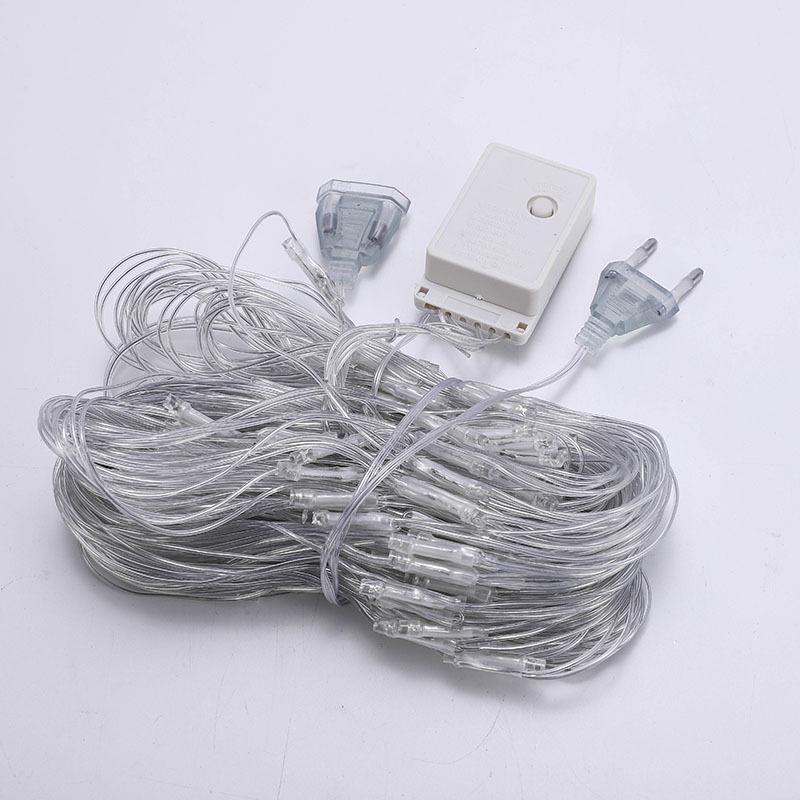 Outdoor LED Fishing Net Lights, Waterproof Starry Sky Mesh for Courtyard, Lawn, and Tree Decoration