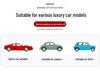 Luxury Wedding Car Decoration Set - Includes Lead Car Floral Arrangement, Main Car Florals, and Greeting Car Flowers