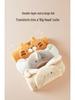 Super Soft Hooded Children's Coral Fleece Bath Towel Poncho - Thick, Absorbent, and Quick-Drying Baby Bathrobe