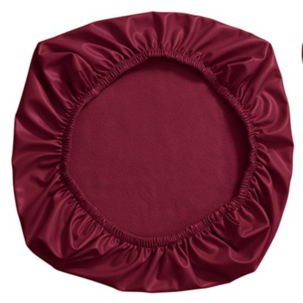 1pc PU Leather Chair Cover Waterproof Elastic Cushion Cover for Dining, Office, and Home Decor