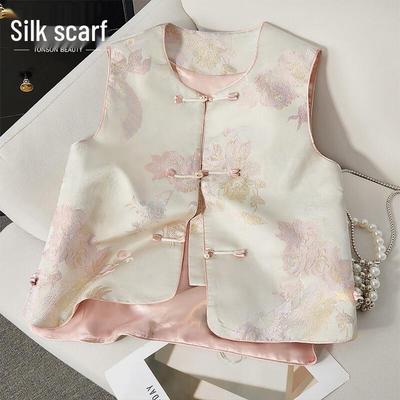 Women's New Chinese Style Floral Vest