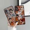 Back Phone Cover Case for Samsung Galaxy A52 A56 A73 A24 A34 A53 A25 A26 A21s A35 A36 A54 A22 Dragon Ball Vegeta Art