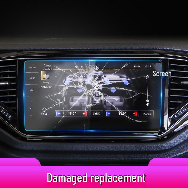 Volkswagen T-ROC 25 Navigation & Instrument Blue Light Protective Film for New Models