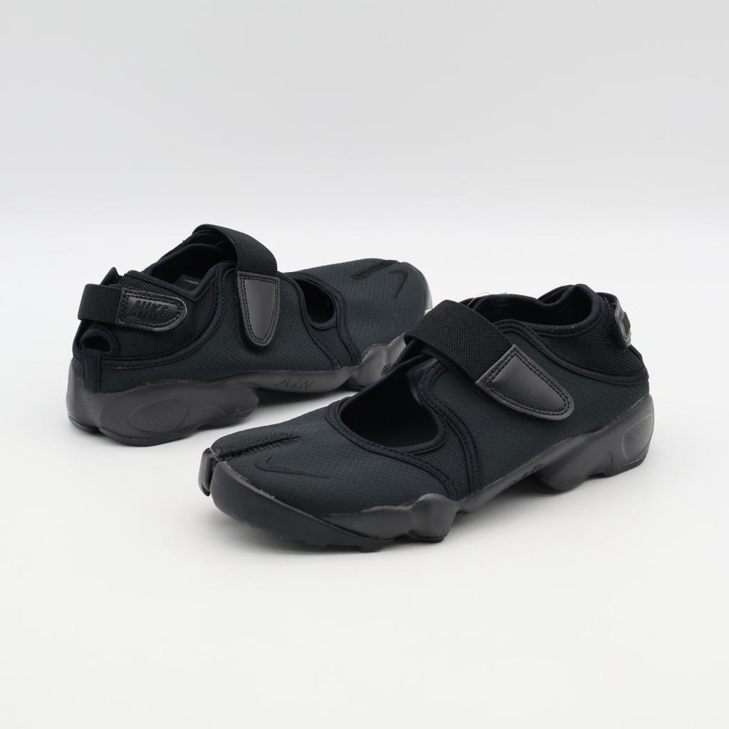 DN1338-004 Nike Air Rift Breathe Black White Black (Women's)
