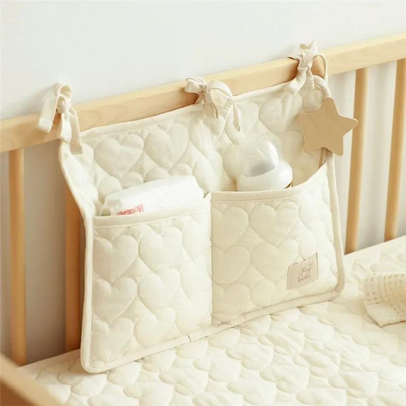 Baby Crib Organizer Hanging Storage Bag Stroller Bag Diaper Diaper Baby Bottle Baby Toy Storage Bag Portable Bottle Diaper Toy