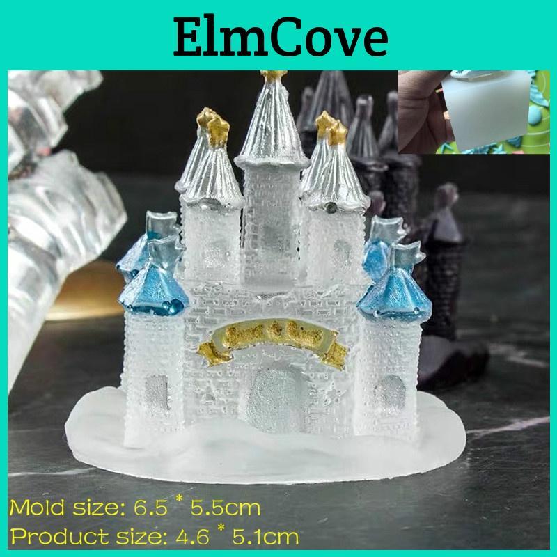 Castle Threedimensional Diy Silicone Mold Crystal Epoxy Glue Antique Silicone Mold Cake Mold