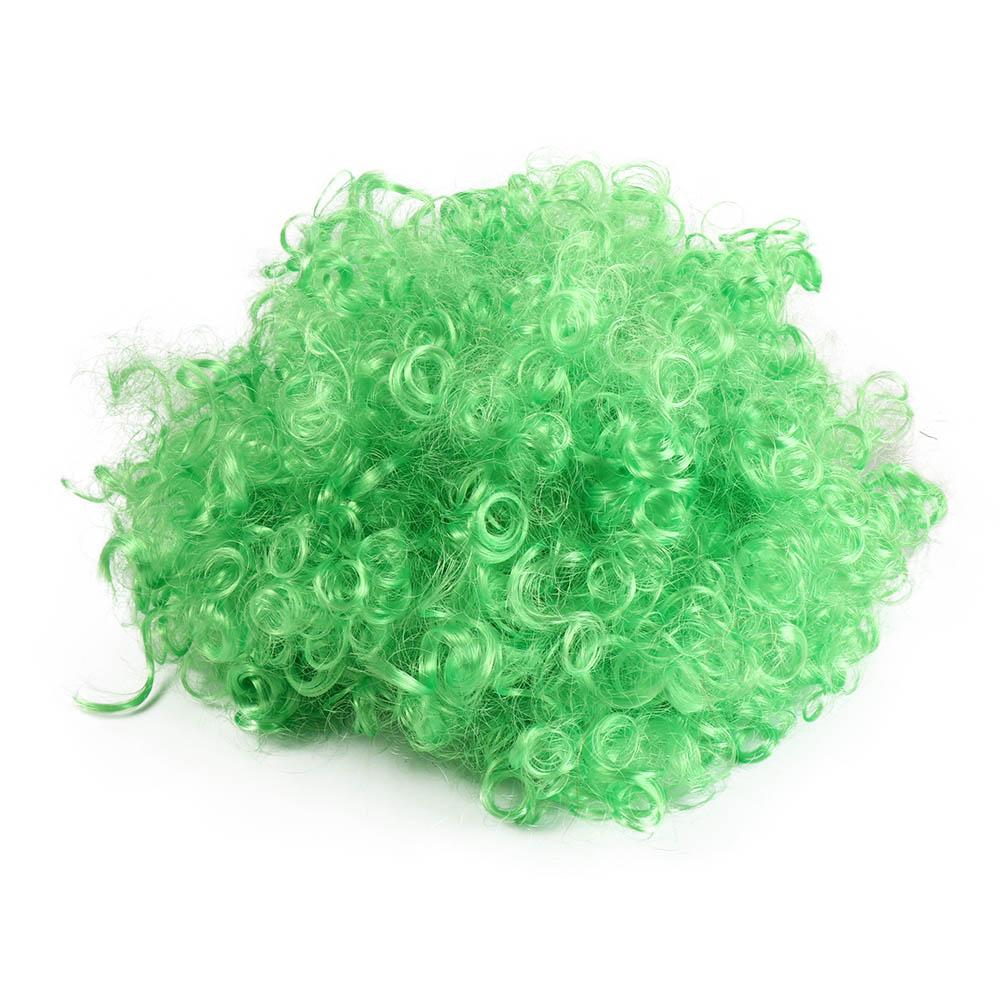 Fancy Party Christmas Football Fans Wigs Adult Kids Afro Curly Wigs Costume Party Synthetic Wigs Funny Wig Cosplay Hairs