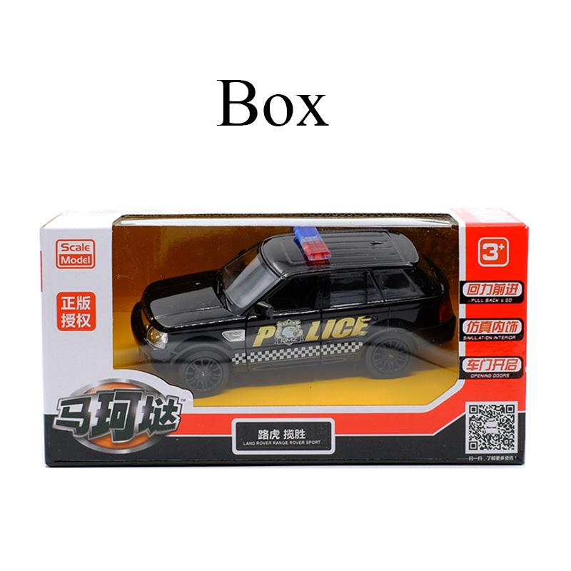 

1/36 масштаб Land Rover Range Rover Police SUV, игрушечный автомобиль из сплава, литая под давлением модель автомобиля, игрушка с откатом для детей, подарки, коллекция игрушек 1/36-Size:12.5*5*4cm чёрный