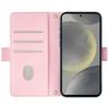 For Samsung Galaxy S23 FE Leather Wallet Case RFID Blocking Stand Cover with Hand Strap