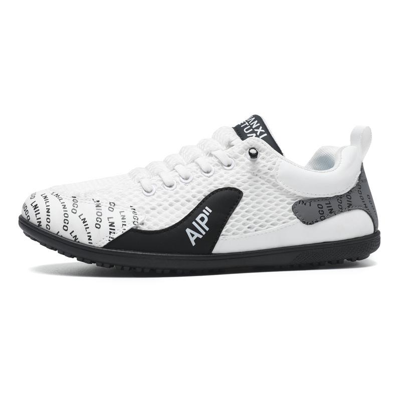 Large size men's shoes summer breathable mesh one-pedal sports shoes men's thin soft-soled Forrest Gump foreign trade casual shoes