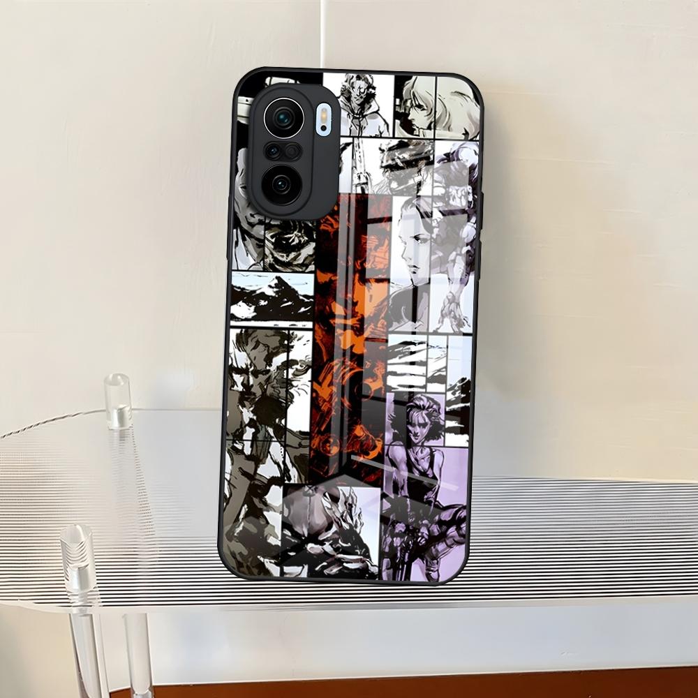 

Metal Gear Solid Phone Case For Redmi 13 12 13c 12c Note 13 Pro Plus 11 12 Pro 10 12s 11s Tempered Glass Cover Redmi Note 13 Pro 5G