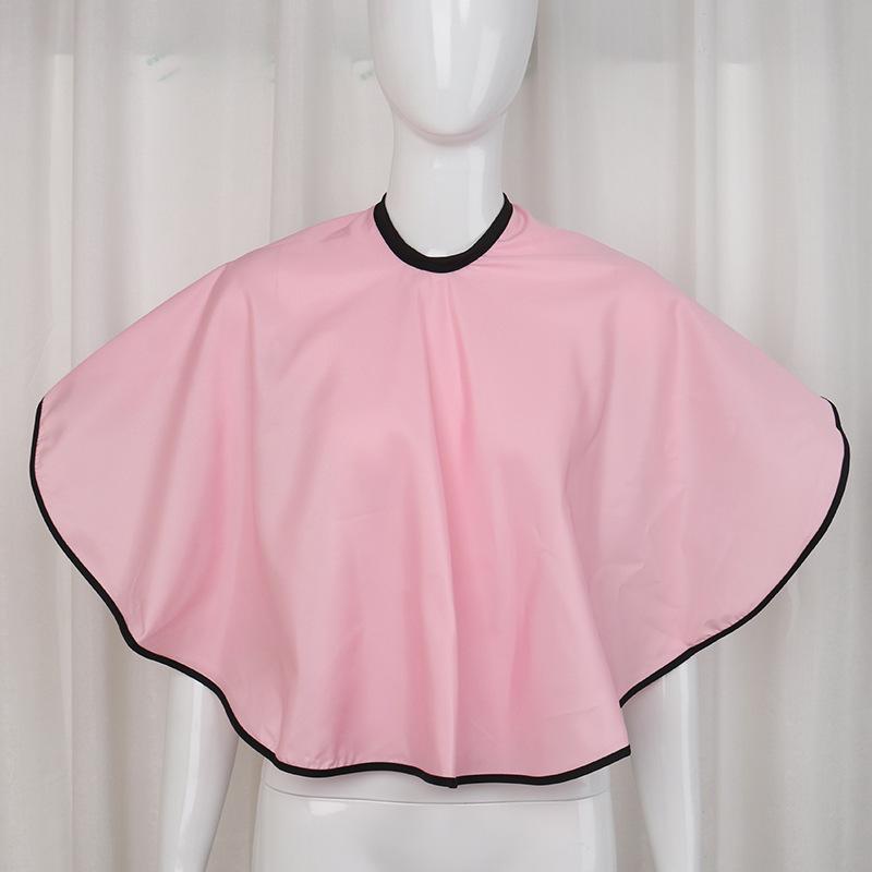 Неприлипающий черный парикмахерский пеньюар для окрашивания и завивки - Пятноустойчивый и маслостойкий