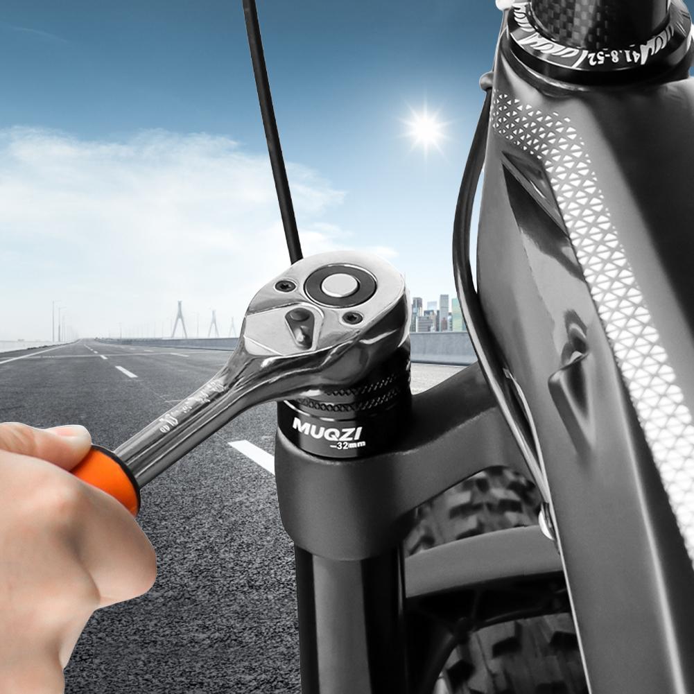 26/28/32mm Bike Fork Topcap Socket Flat Socket Tool Bicycle Fork Topcap Socket for EPICON/X-FUSION Front Fork