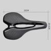 Comfortable Bike Saddles with Rear LED Light Safe Commuting Seat Cushions for Safe Night Cycling