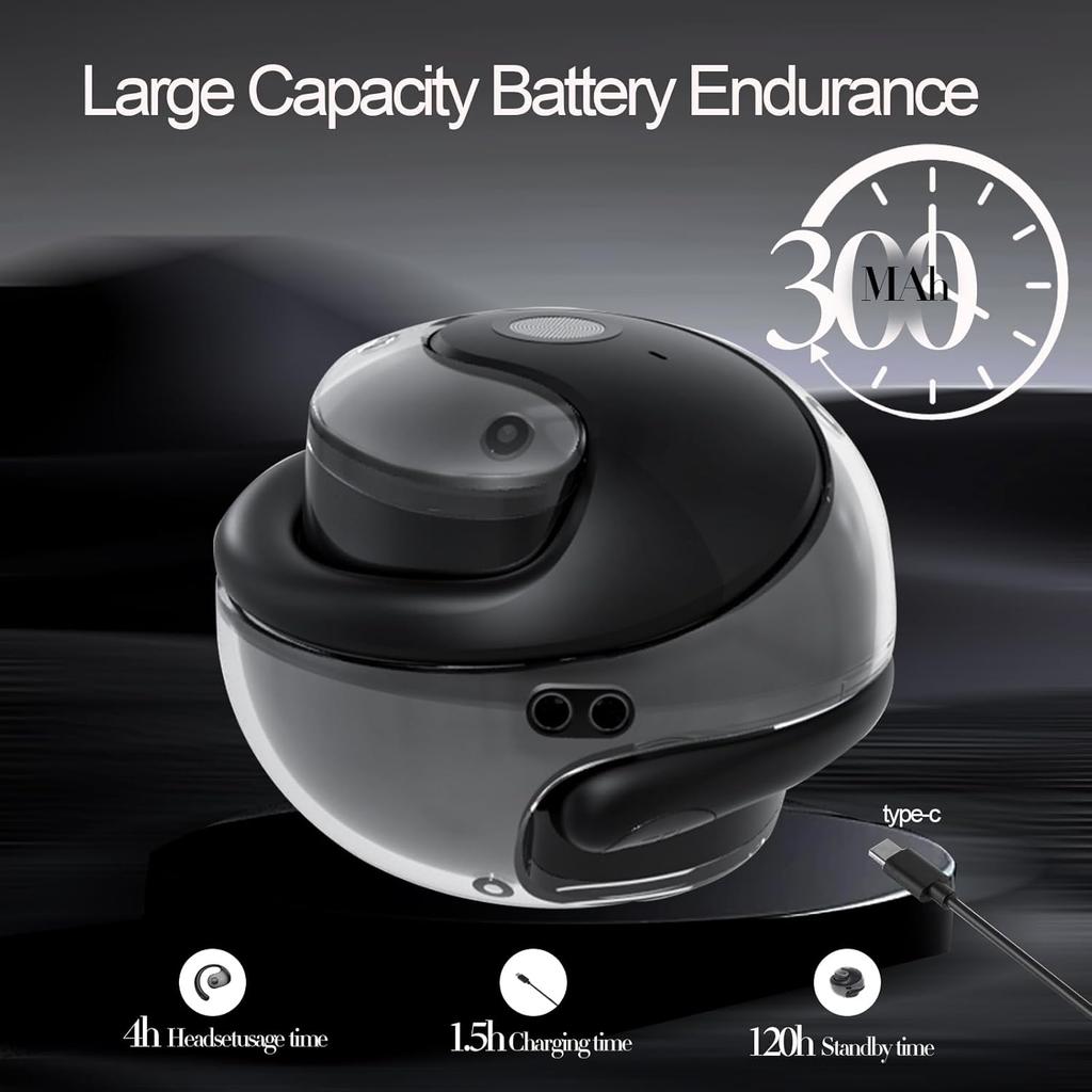 AI Translate True Wireless OWS Headset JM13, Bluetooth on-Ear Headphones That Support 150 Languages, Long Battery Life hi-fi Stereo Motion Wireless