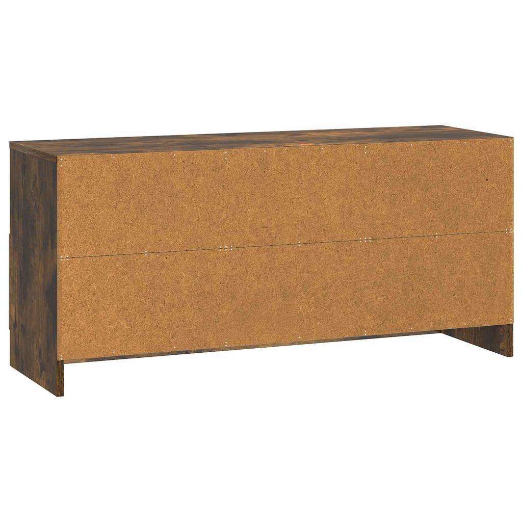 TV Cabinet Smoked Oak 102 x 34.5 x 47 cm Particleboard