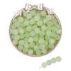 Transparent Frosted Acrylic Round Beads for DIY Jewelry and Beading