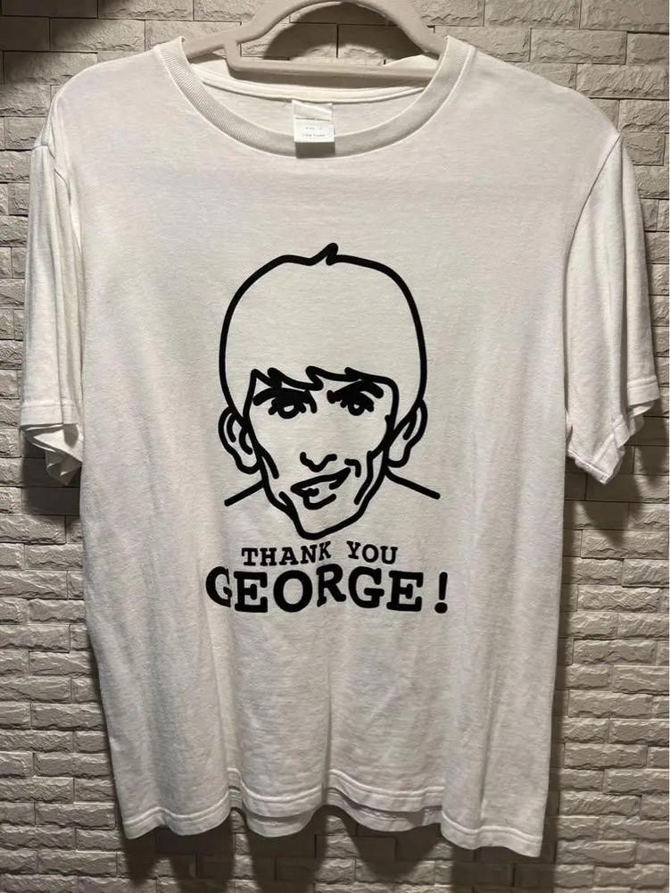 Vintage Style George Harrison Thank you Shirt Unisex Concert S-5XL LO505 Unisex T-Shirt XXXL