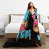 Six Seven Ice Cream Drip Meme 67 Blanket Quality Warm  Bedding Throws Winter Child Couch Chair Sofa Bed Novelty Bedspread