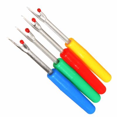 10Pcs Plastic Handle Craft Thread Cutter Seam Ripper Stitch Unpicker Sewing Tool