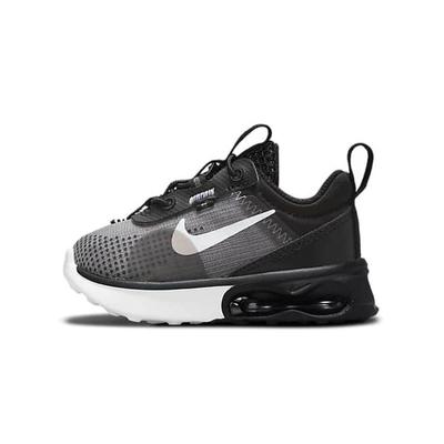 Air Max 2021 TD Schwarz Eisengrau Baby Sneakers Weiß DB1110-001