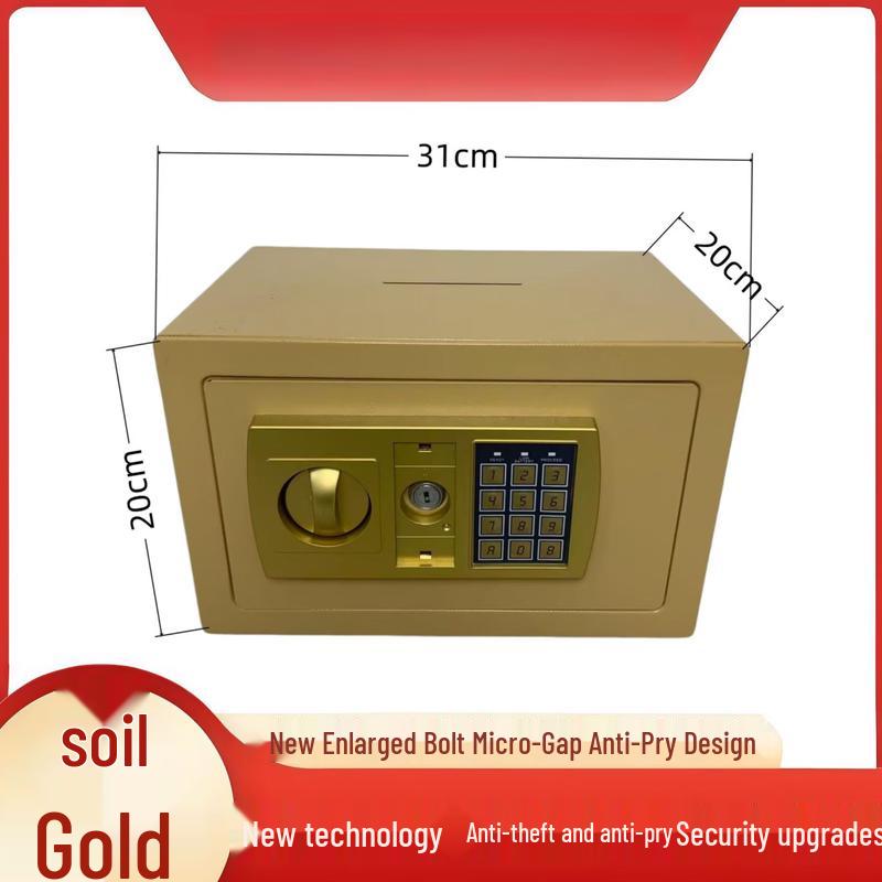SMVP Compact Electronic Security Cash Box with Coin Slot