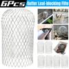 2/4/6Pcs Gutters Filte Mesh Aluminum Outdoor Leaf Debris Mud Gutter Guard Drain Net Cover Anti-blocking Gutter Cleaning Tools