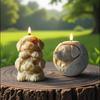 Pet Puppy Candle Silicone Mould Dog Figurine Silicone Mold For Epoxy Resin Craft Handmade Candle Soap Chocolate Baking